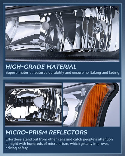 2003-2006 Silverado Headlights