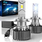 Beamland H7 LED Headlight Bulbs, 110W 20000 Lumens Per Set, Super Bright CSP Chips, LED Headlight Conversion Kit, 6500K Cool White with 12000RPM Fan, 2-Pack