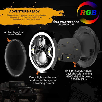 Jeep Wrangler Jk Headlights