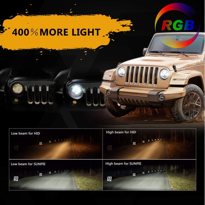 Jeep Wrangler Jk Headlights