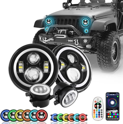 Jeep Wrangler Jk Headlights