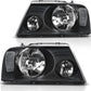 2004-2008 Ford F150 Clear Reflector headlights