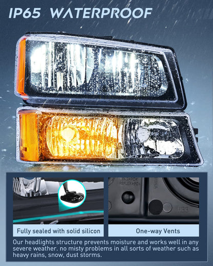 2003-2006 Silverado Headlights