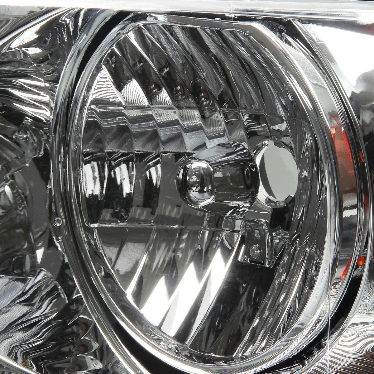 DNA Motoring HL-OH-F1504-CH-AM Headlight Assembly - Driver and Passenger Side