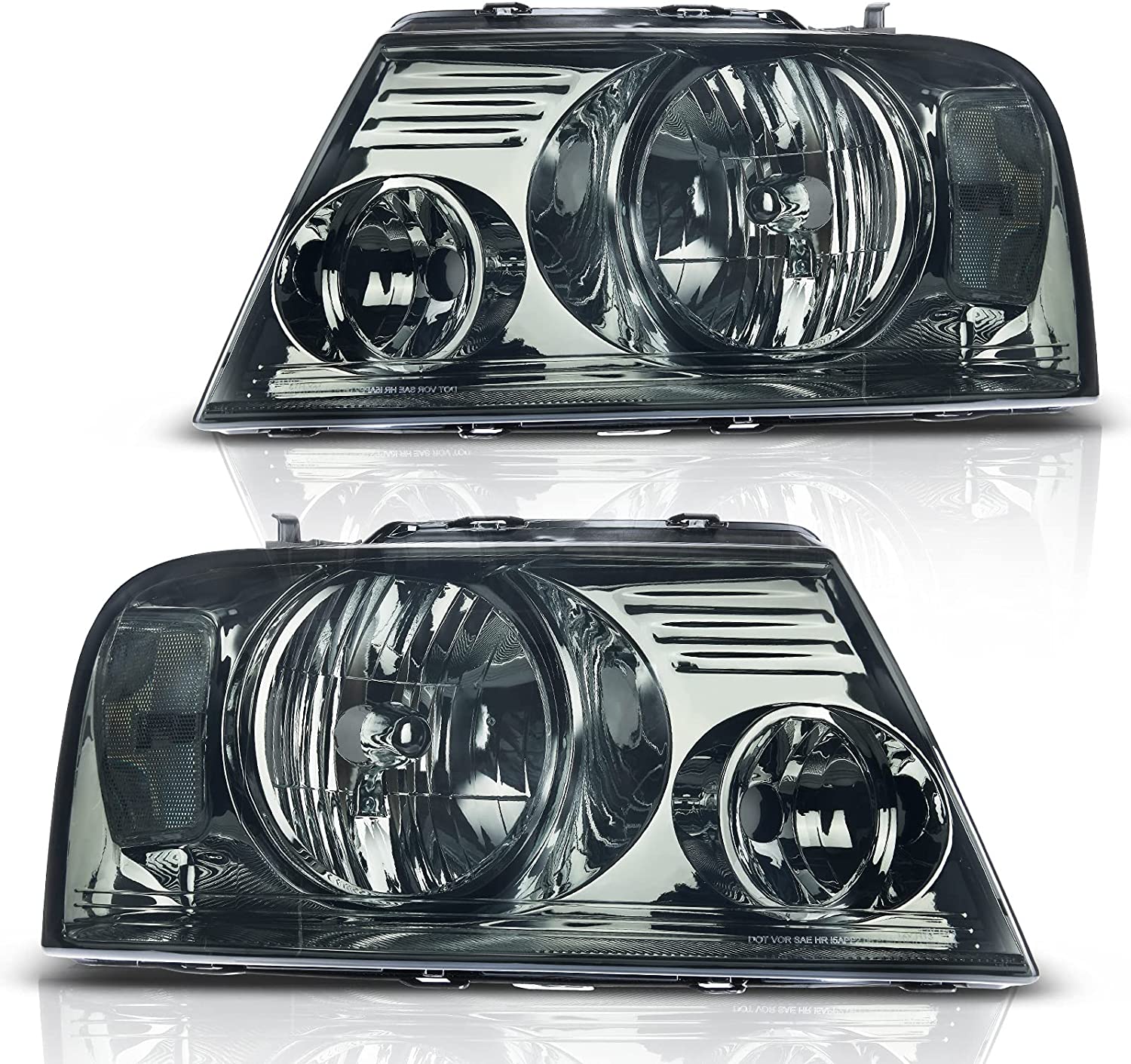 DWVO Headlight Assembly Compatible with 2004 2005 2006 2007 2008