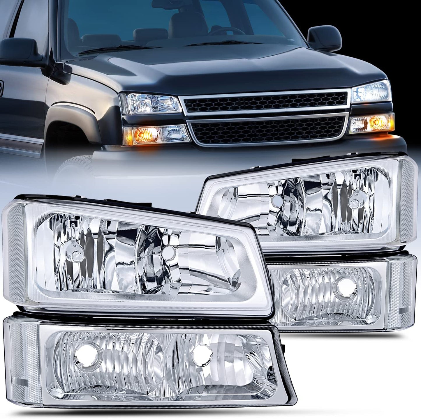 2003-2006 Silverado Headlights