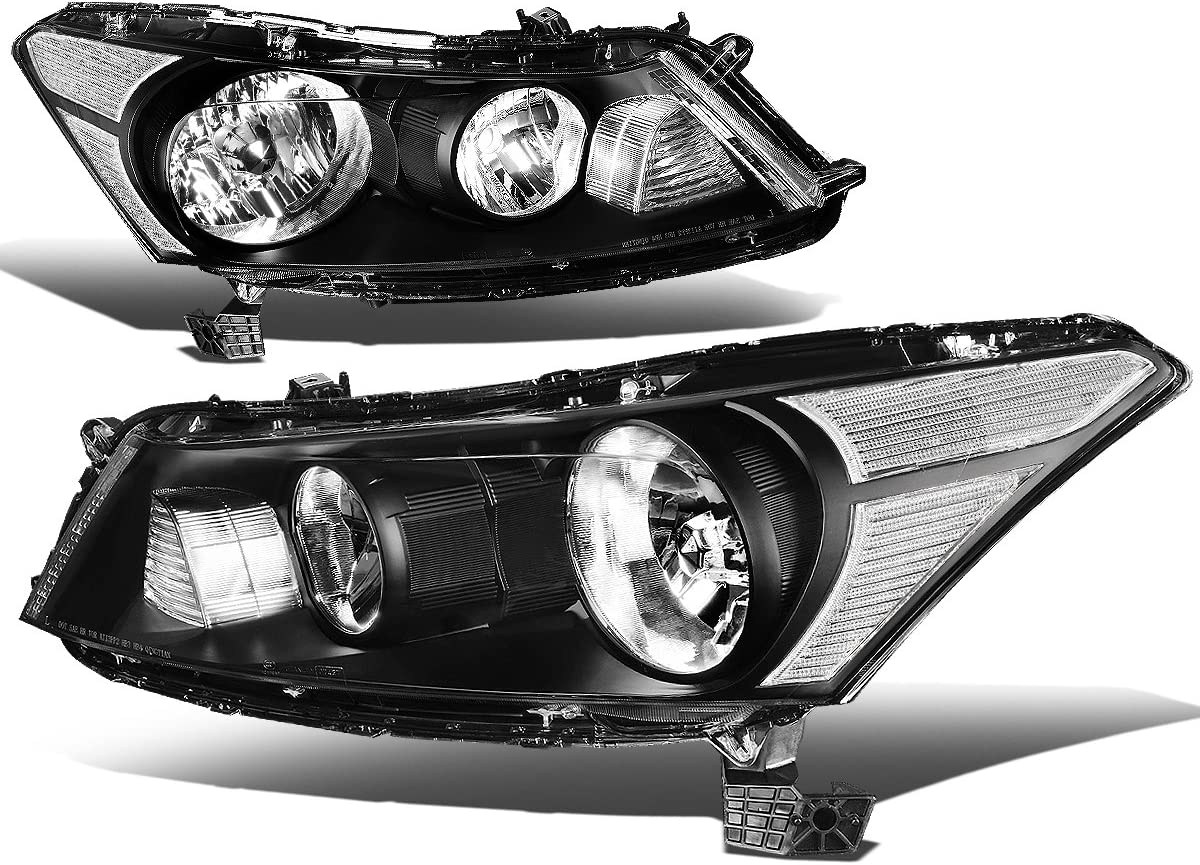 Halogen Model] Factory Style Headlight Assembly Compatible With 08
