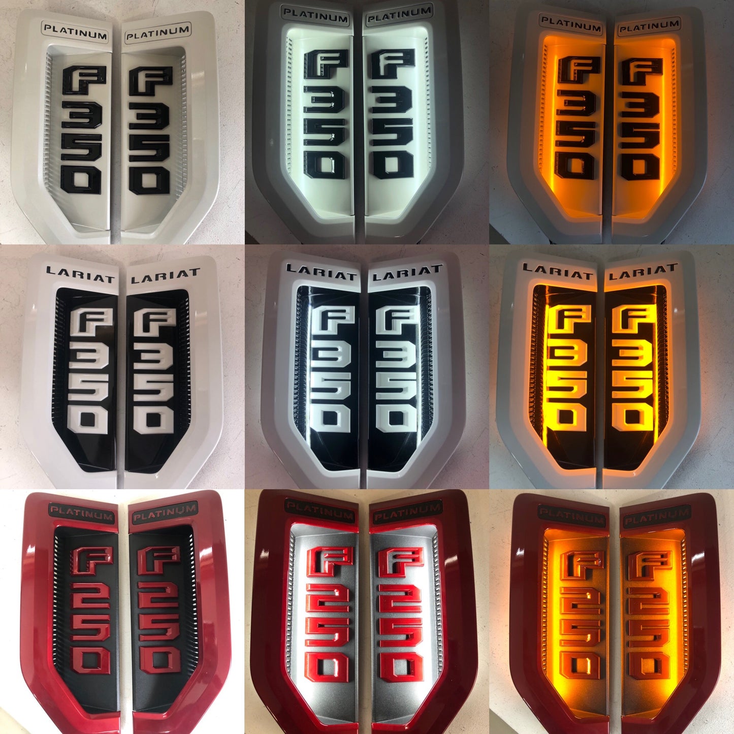 2017-2022 Ford Superduty Switchback Fender Badges