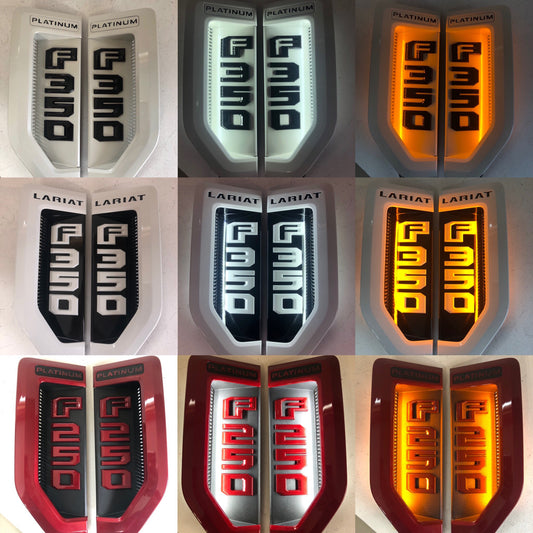 2017-2022 Ford Superduty Switchback Fender Badges