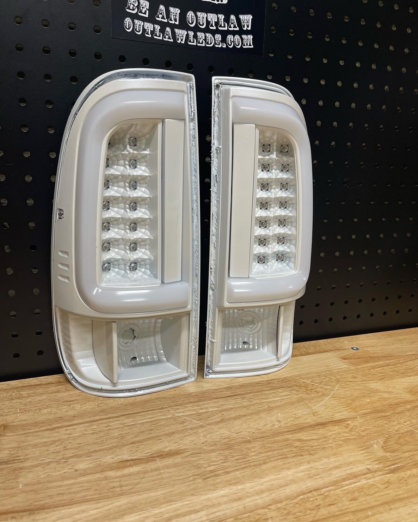 2008-2016 Ford Superduty Recon Painted Tail Lights