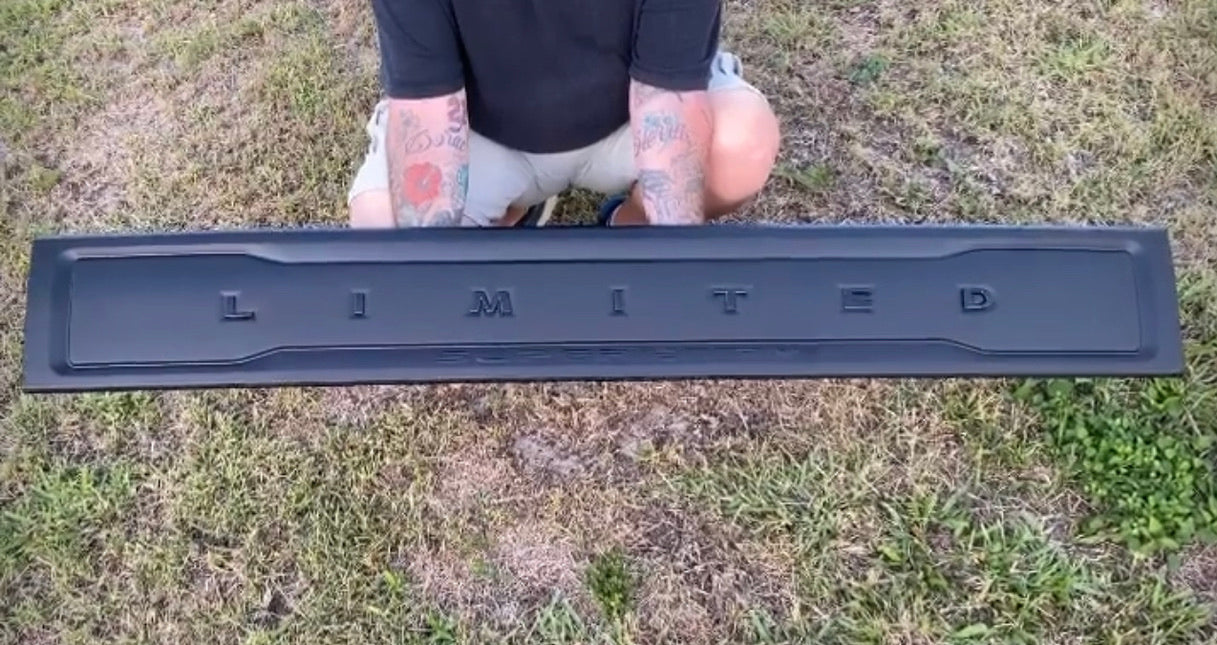 2020-2022 Ford Superduty Painted Tailgate Panel