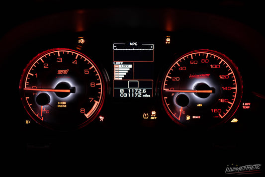 Illumaesthetic Subaru Impreza STi (VA 2015+) - Gauge Faces