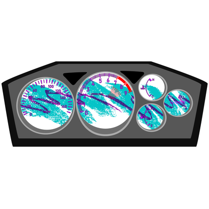 Illumaesthetics Mitsubishi Lancer Evolution 789 Gauge Faces Ct9a