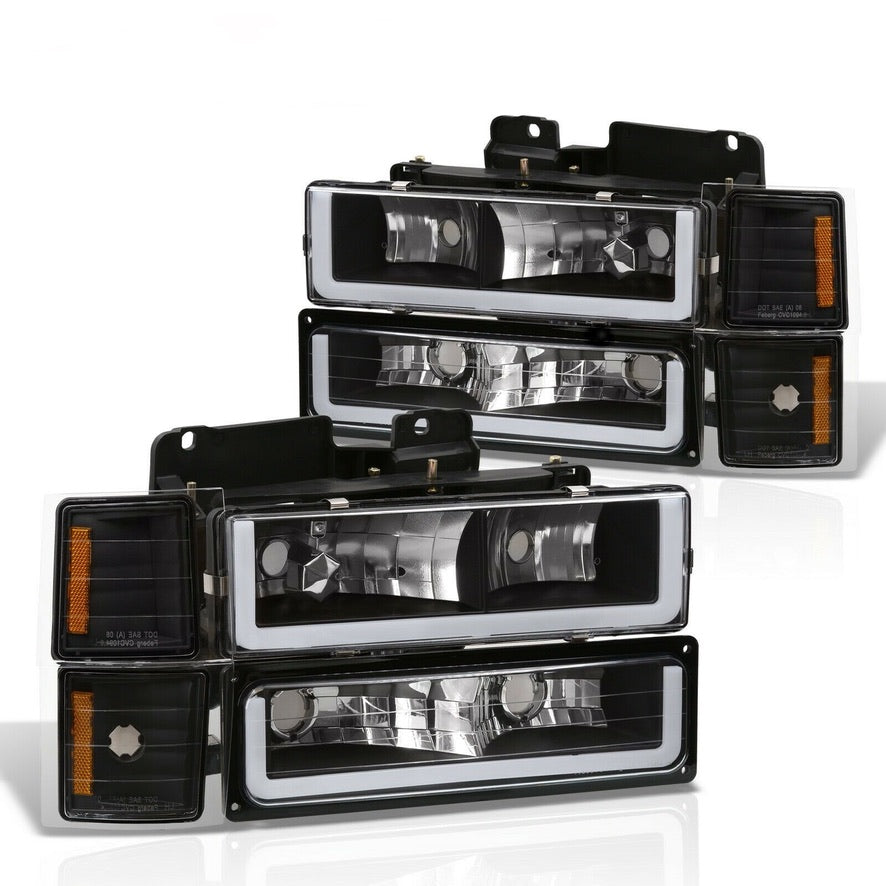 1988-1998 Chevy Silverado Bar Style Headlights