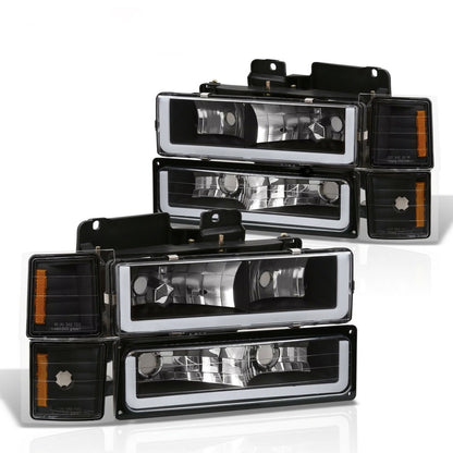 1988-1998 Chevy Silverado Bar Style Headlights
