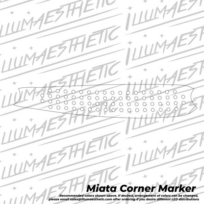 Mazda MX-5 Miata (NA) Front Corner Marker - DIY Kit