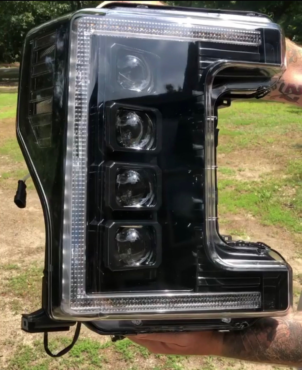 2017-2019 Ford Superduty Morimoto Xb LED Headlights White Drl