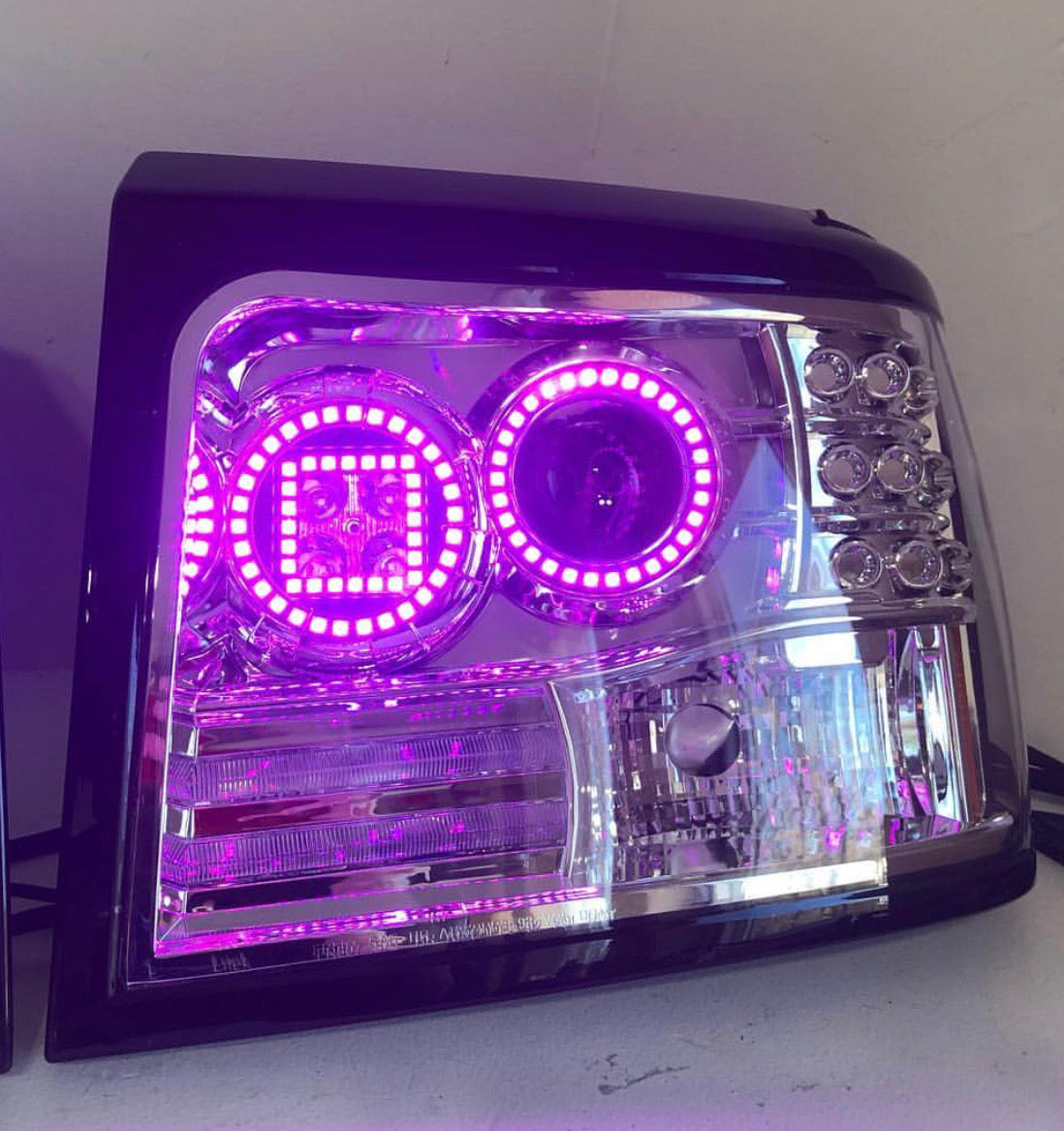 1992-1997 Obs Headlights Double Halo With Pod Retrofit