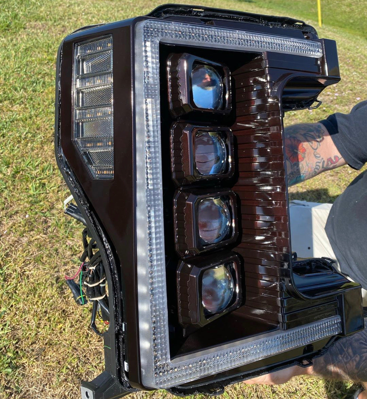 2017-2019 Ford Superduty Morimoto Xb LED Headlights White Drl