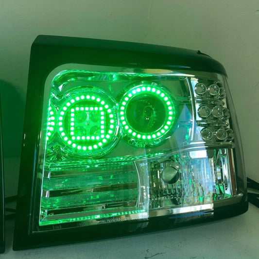 1992-1997 Obs Headlights Double Halo With Pod Retrofit