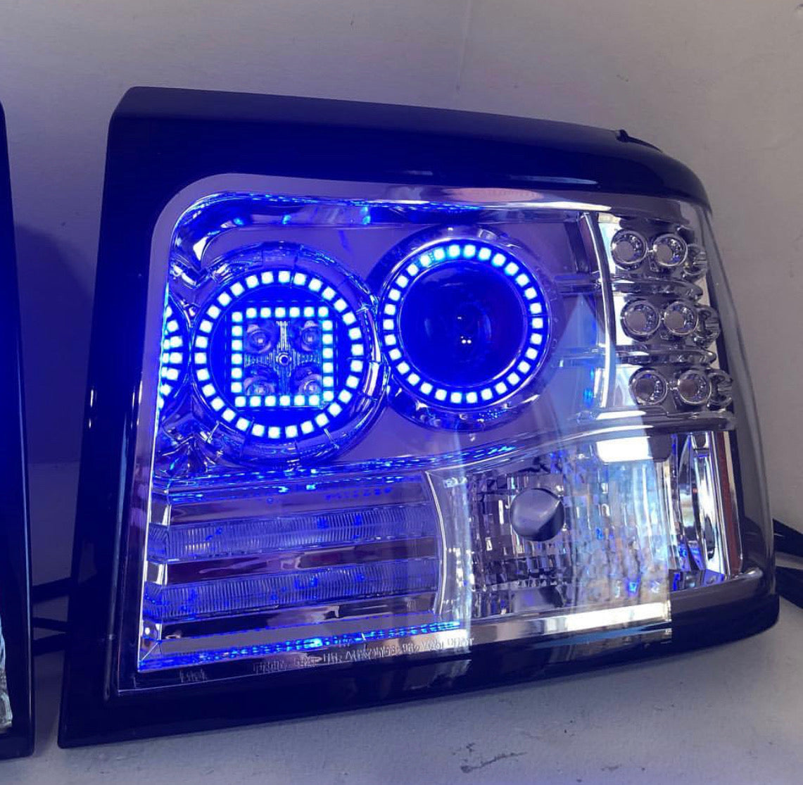 1992-1997 Obs Headlights Double Halo With Pod Retrofit