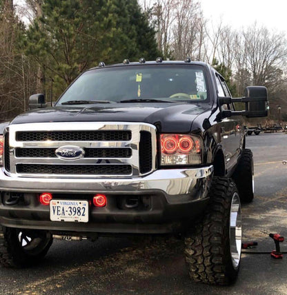 1999-2007 F250f350 Superduty Double Halo Projector Headlights