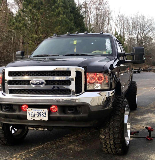 1999-2007 F250f350 Superduty Double Halo Projector Headlights