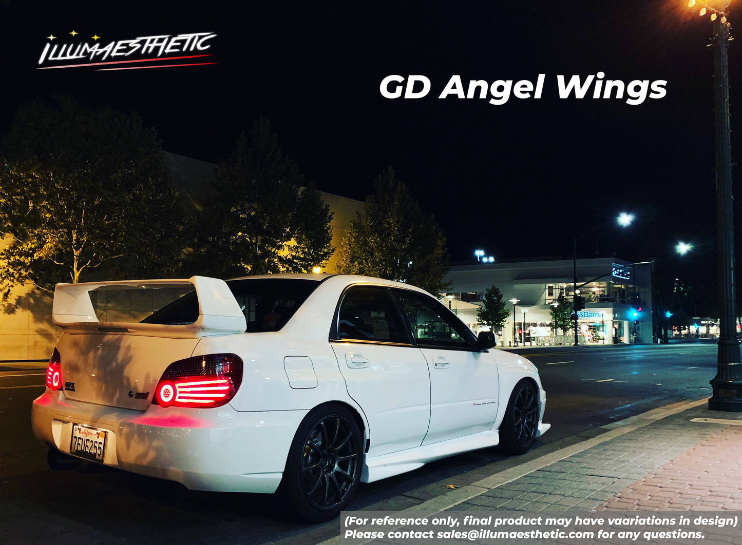 (04-05) Subaru Impreza Sedan (GD) Angel Wings