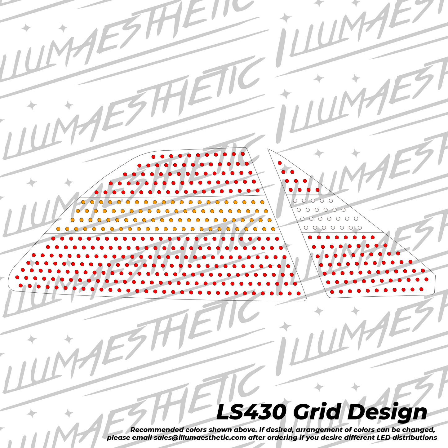 Lexus LS430 & Toyota Celsior (XF30, Kouki 04-06) - Complete DIY Kit
