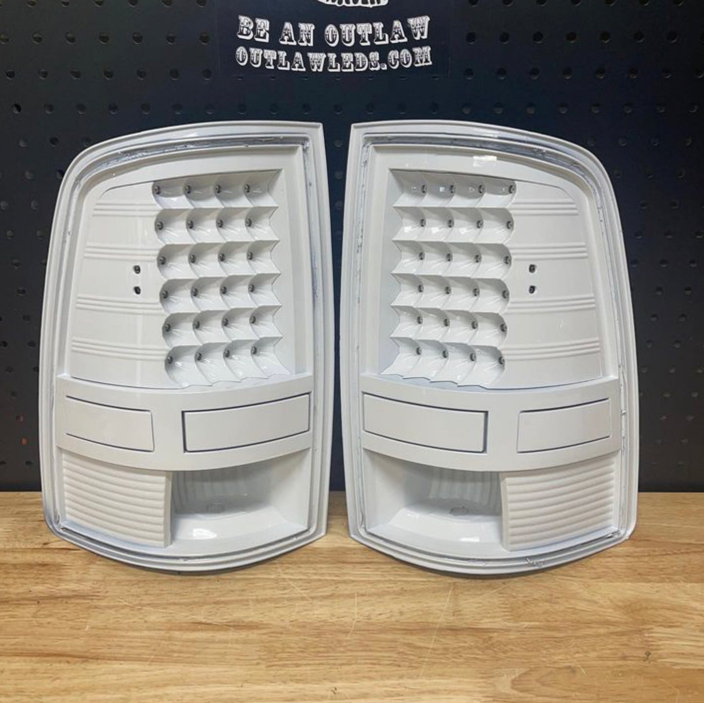 2007-2008 Dodge Ram 150025003500 Painted Tail Lights