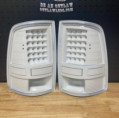 2007-2008 Dodge Ram 150025003500 Painted Tail Lights
