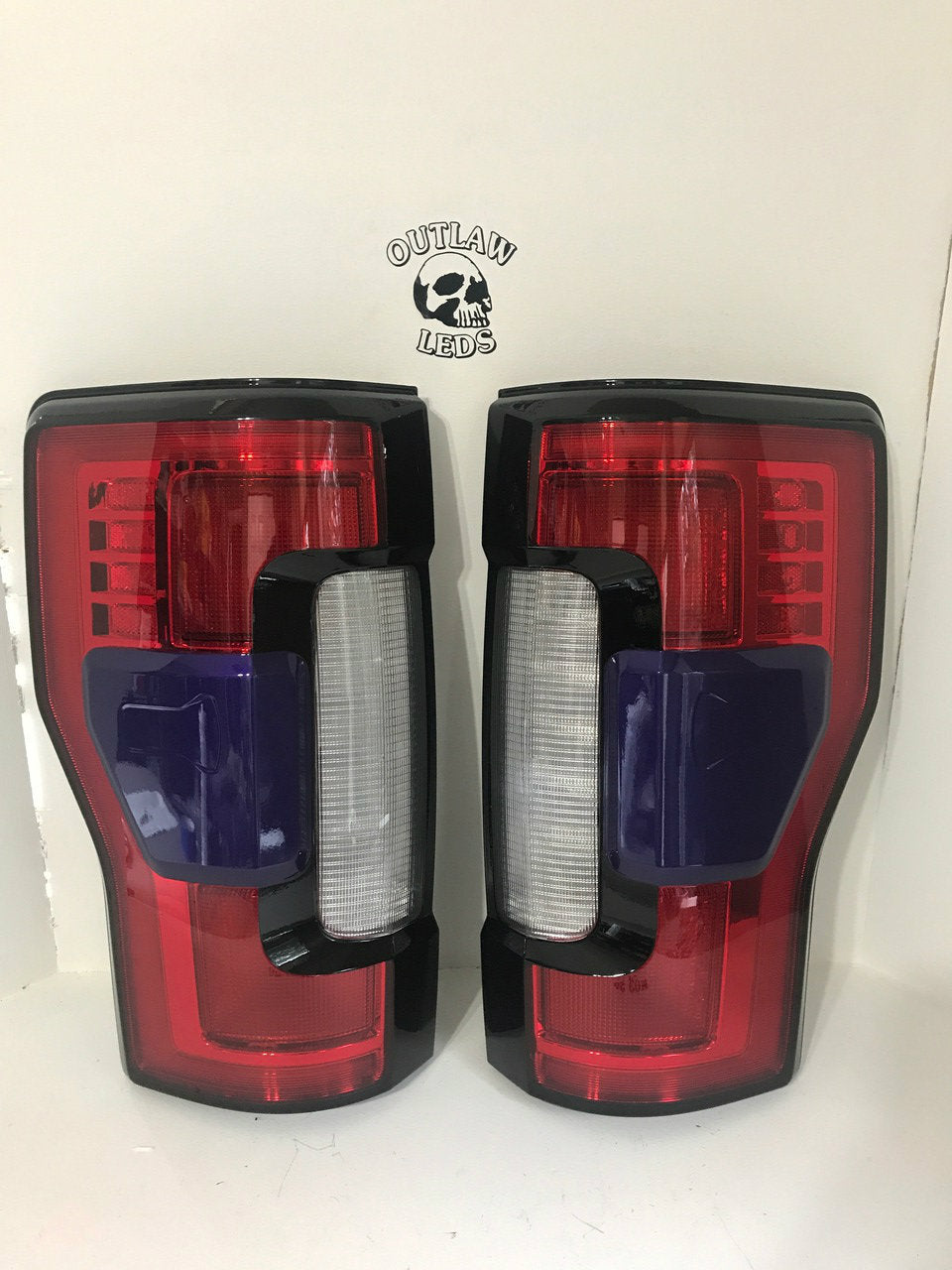2017-2019 Superduty Painted Tail Lights