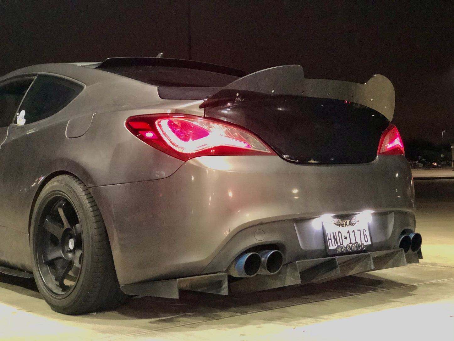 *2010 - 2016 Hyundai Genesis Coupe Wicker Bill Spoiler