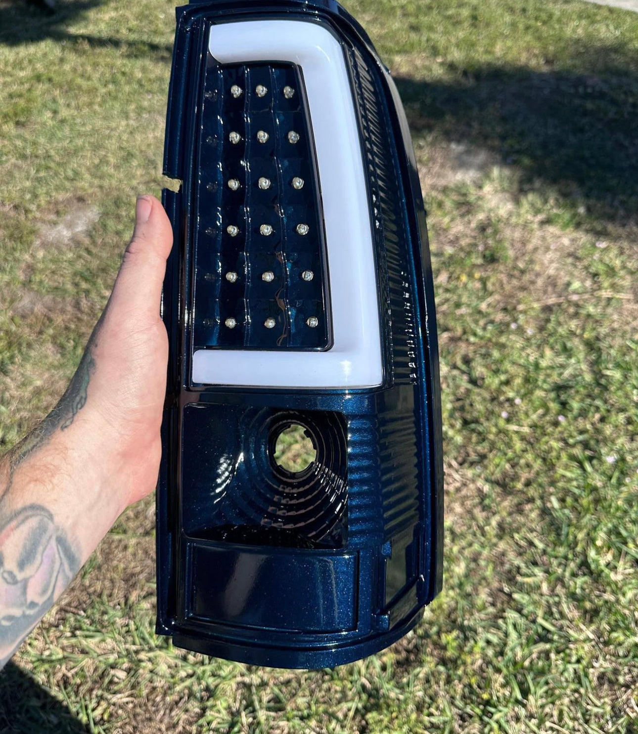 2003-2006 Chevy LED Painted Tail Lights