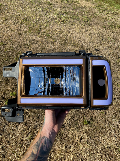 1987-1991 Obs Bar Style Ford Headlights