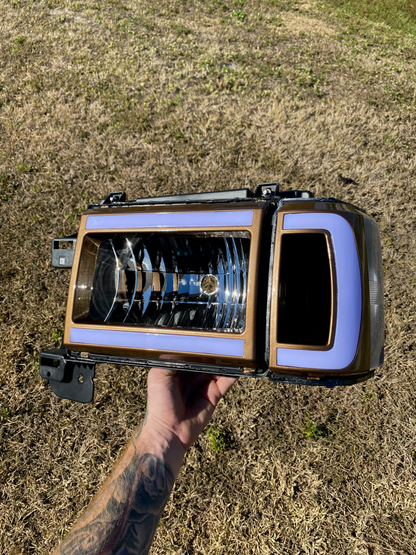 1987-1991 Obs Bar Style Ford Headlights