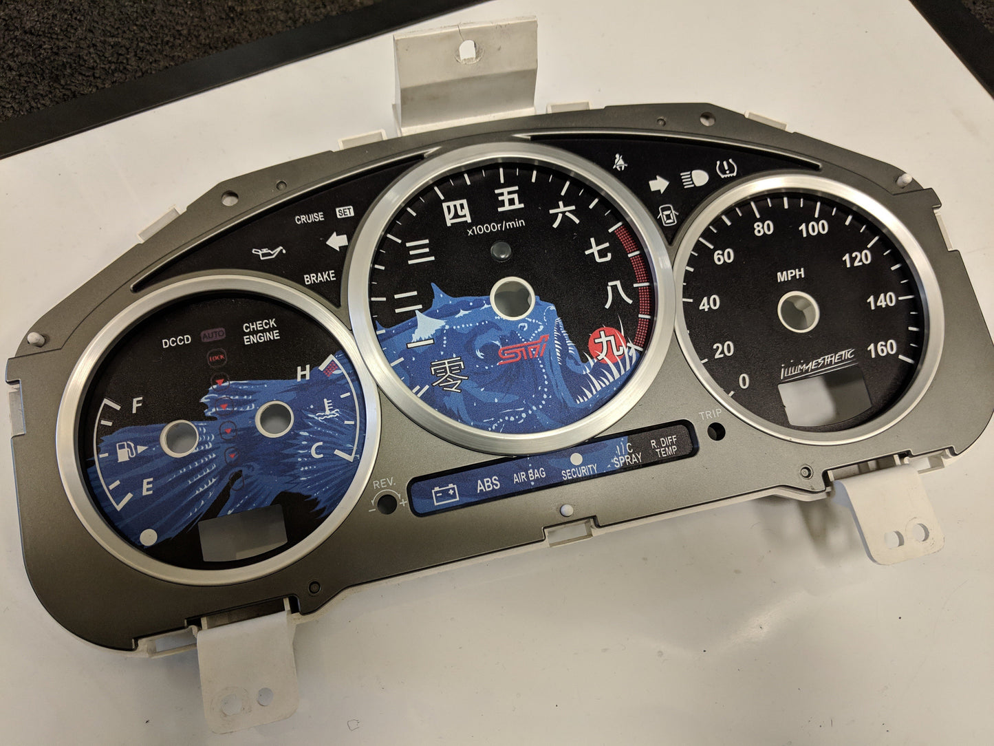 Illumaesthetic Subaru Impreza Nonturbo Nonwrx Gd Gauge Faces 0407