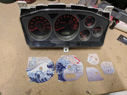 Illumaesthetics Mitsubishi Lancer Evolution 789 Gauge Faces Ct9a