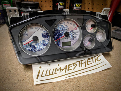 Illumaesthetics Mitsubishi Lancer Evolution 789 Gauge Faces Ct9a