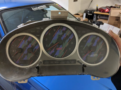 Limited Preorder Illumaesthetic Subaru Gd Sti 0407 Hks Gauge Faces