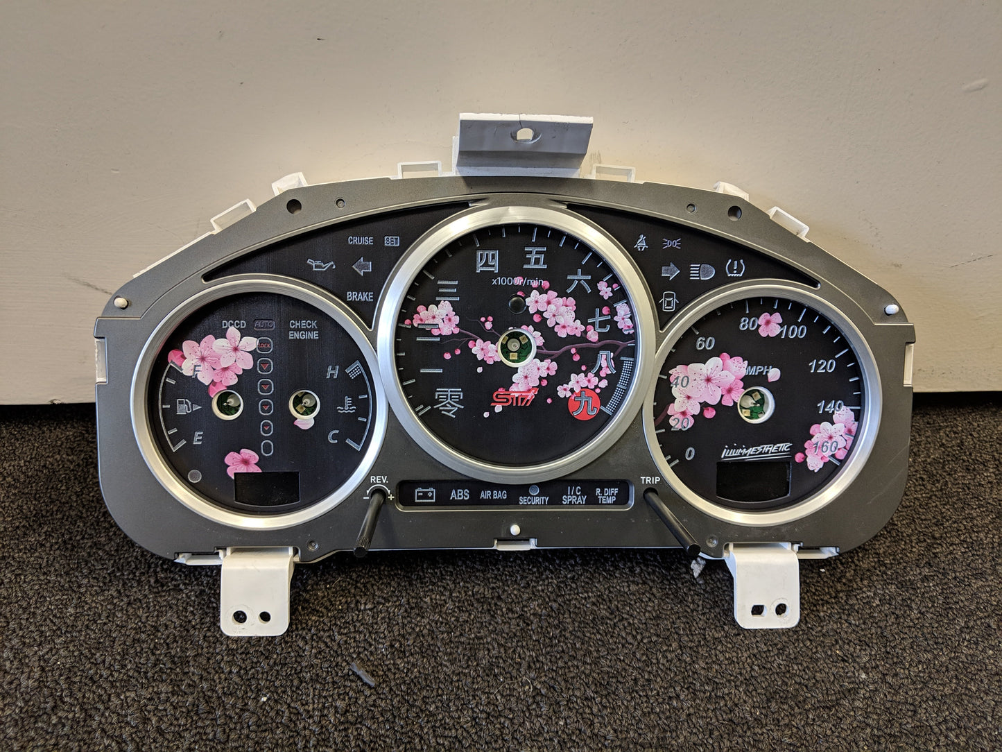 Illumaesthetic Subaru Impreza STi (GD) - Gauge Faces (04-07)