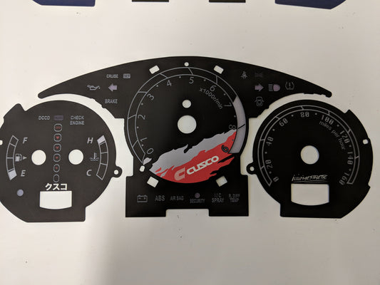 Limited Preorder Illumaesthetic Subaru Wrxsti Cusco Gauge Faces