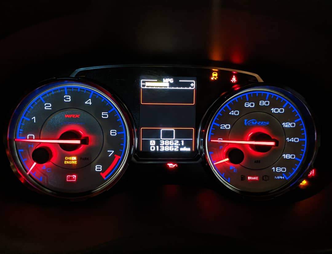 Illumaesthetic Subaru Impreza STi (VA 2015+) - Gauge Faces