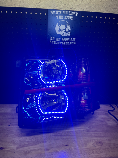 2007-2013 Chevy Silverado Headlights