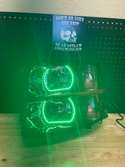 2007-2013 Chevy Silverado Headlights