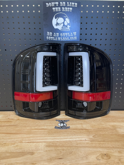 2007-2013 Chevy Silverado Bar Style Tail Lights
