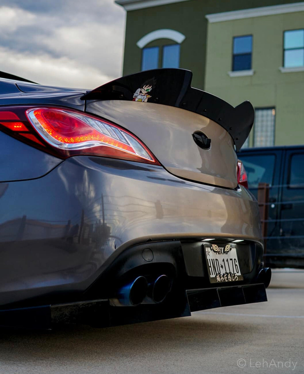 Wing Type Rear Genesis Hyundai Genesis Coupe Wing Logo 2010 2016 Hyundai Genesis Coupe