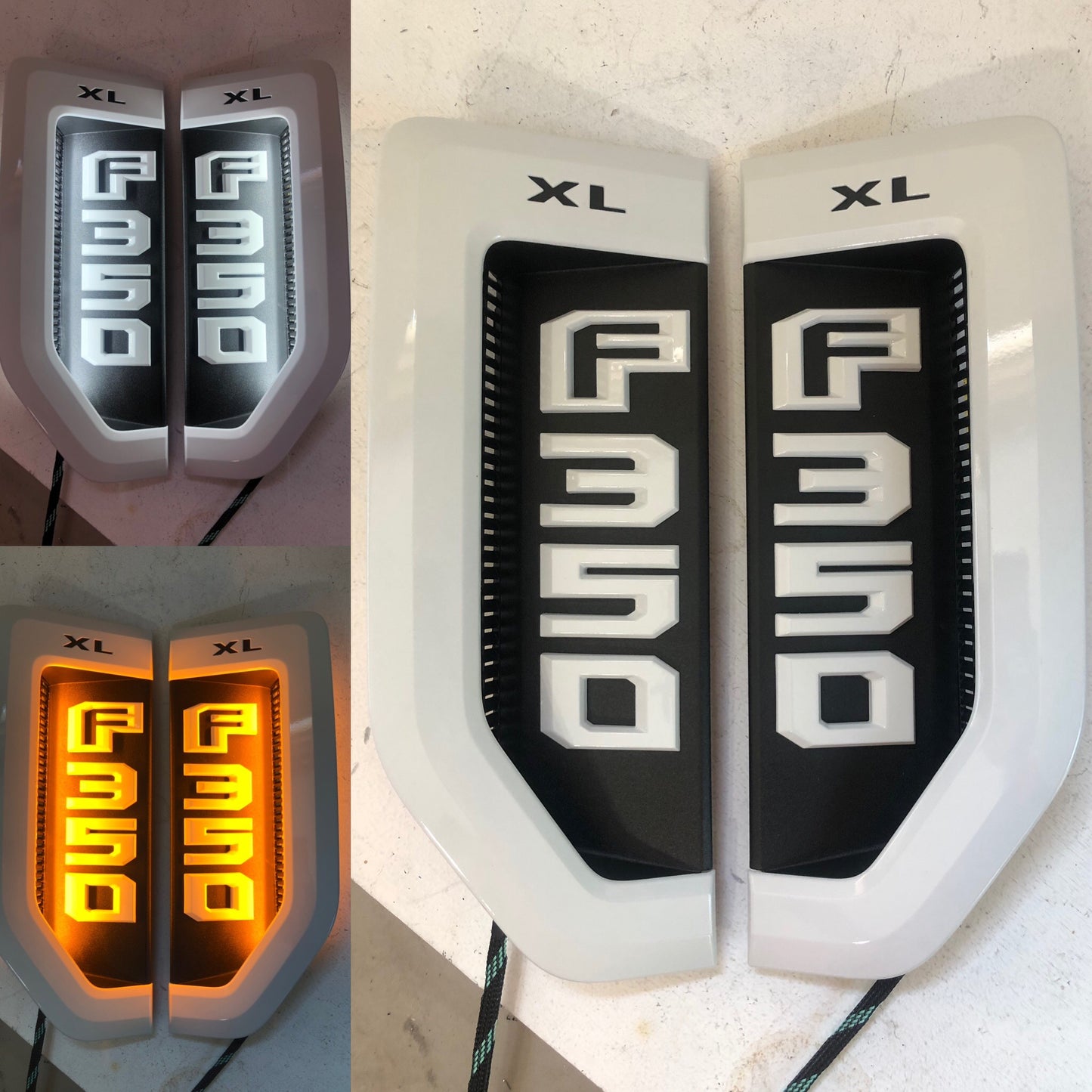 2017-2022 Ford Superduty Switchback Fender Badges