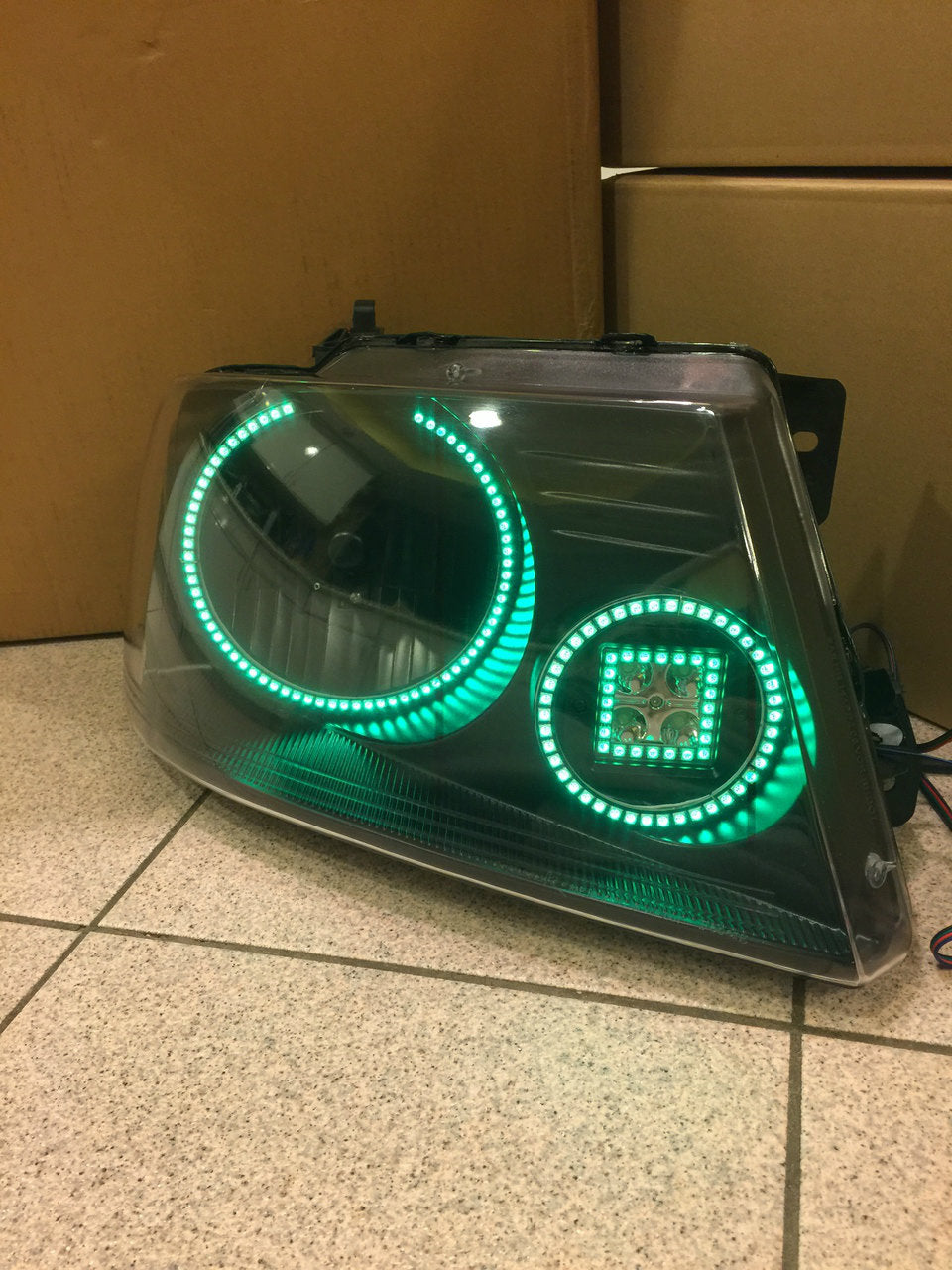 2004-2008 F150 Halo Headlights With Pod Retrofit