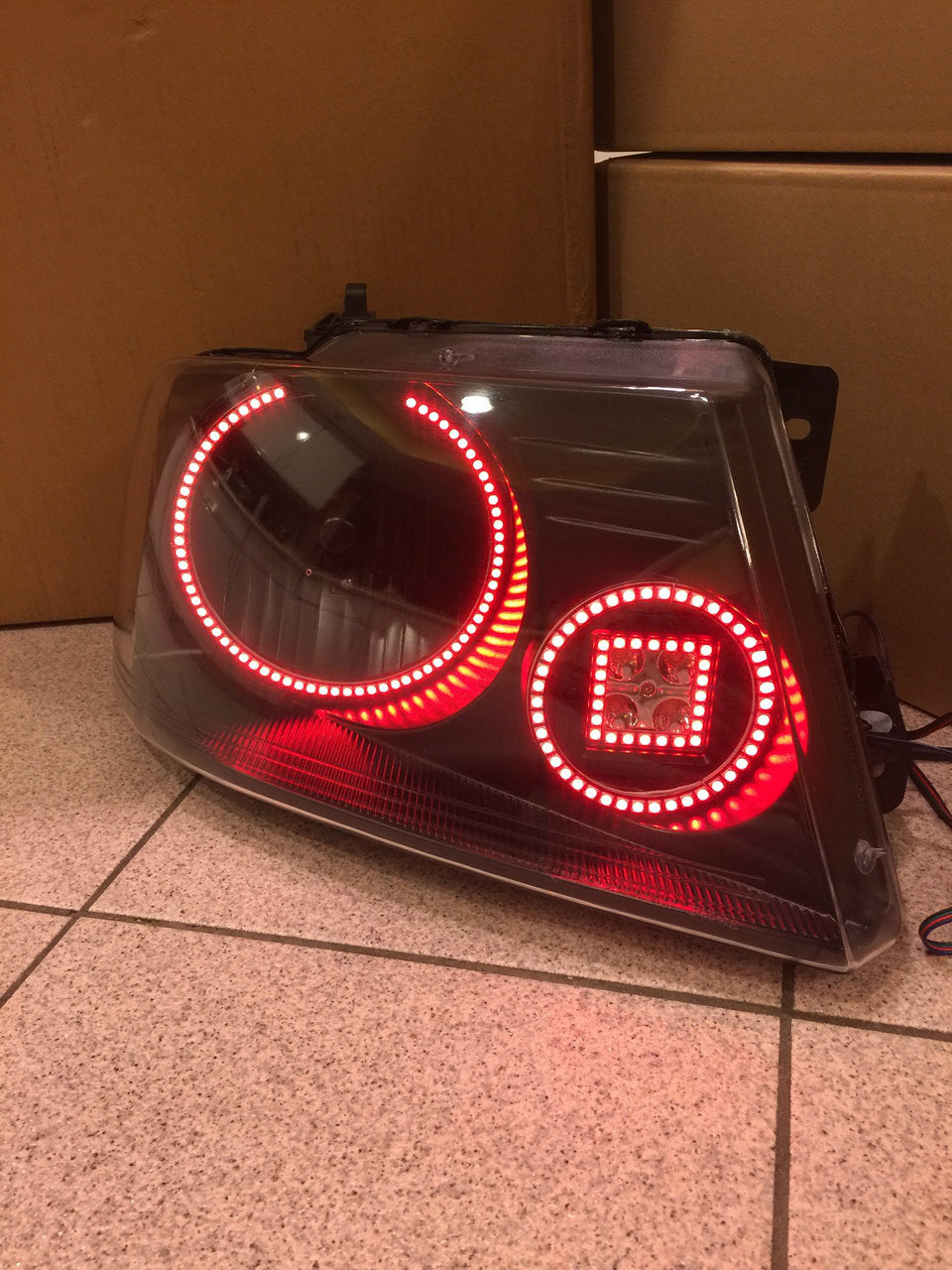 2004-2008 F150 Halo Headlights With Pod Retrofit